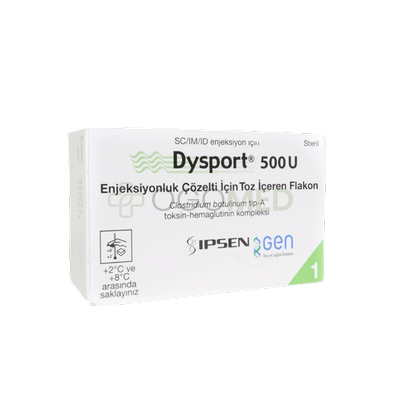 Dysport 500U Non-English packaging 1 vial - Buy online in OGOmed.
