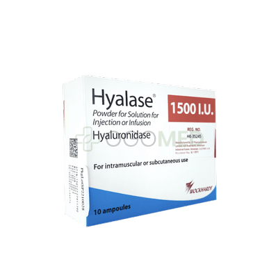 Hyalase 1500 Units 10 ampoules - Buy online in OGOmed.