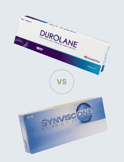 Knee Osteoarthritis Management: Durolane vs. Synvisc Comparison