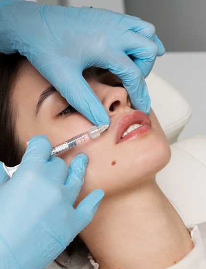Small Lips 1 Syringe of Juvederm Before and After